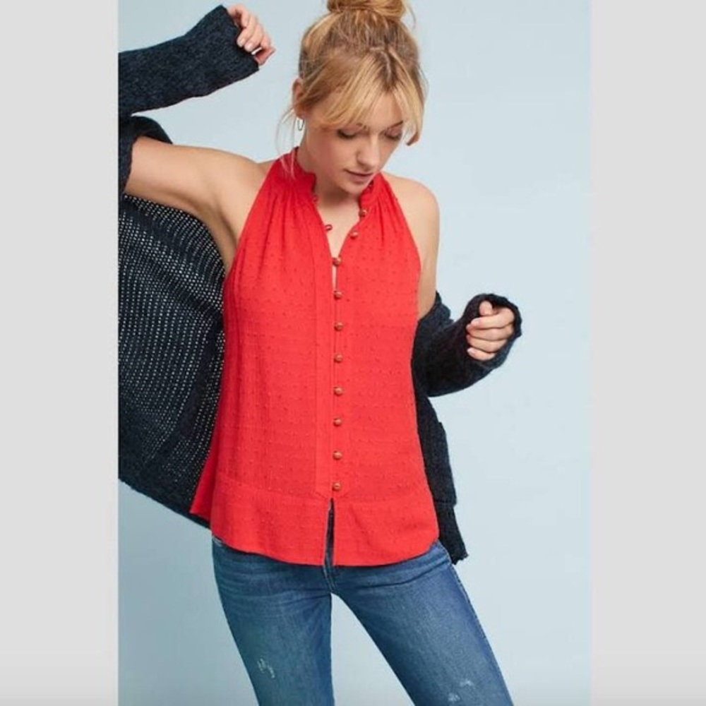NWT Anthropologie Maeve Top size L